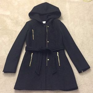 [Laundry Shelli Segal] Hooded Wool Blend DressCoat